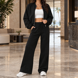 Bronwen-Marie Wide-Leg Set - Black