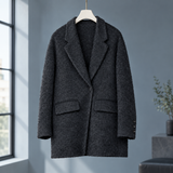 Evelina-Kate Wool Coat - Black
