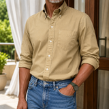Alden Button Down Shirt - Khaki