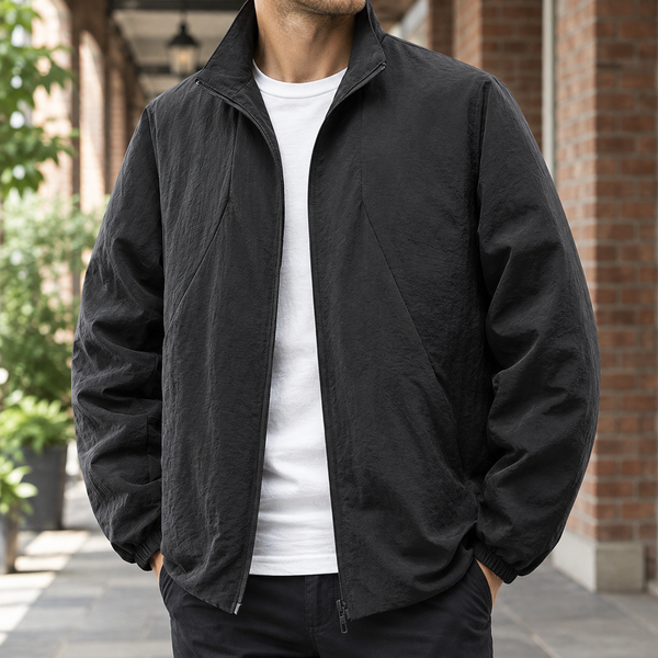 Alderic Stand Collar Jacket