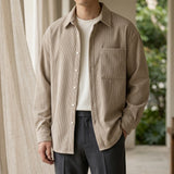 Knox Corduroy Shirt - Beige