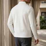 Dorian Waffle Zip Jacket - Lead Alternate View