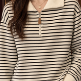 Stacey-Lane Striped Top - Lead Product Detail