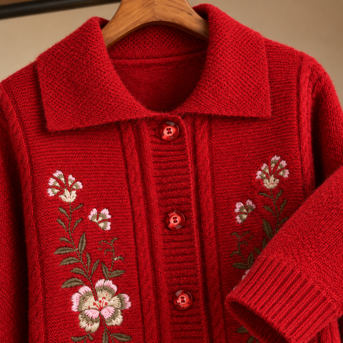 Alice Embroidered Cardigan - Lead Product Detail