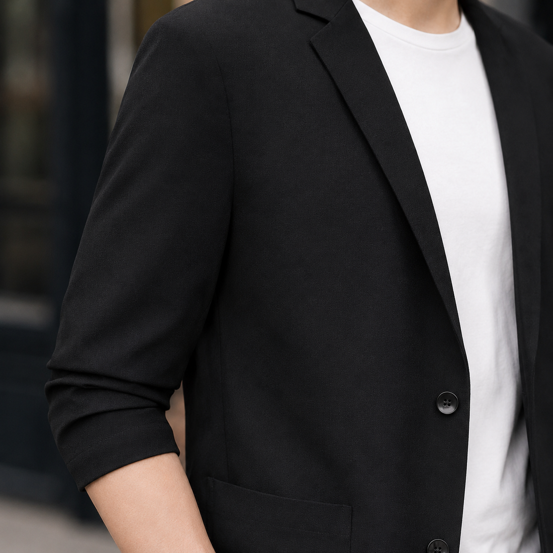 Adrian Lightweight Blazer - Lead Product Detail