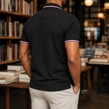 Ennis Striped Polo - Lead Alternate View