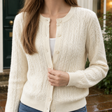 Ernestine-Grace Cable Cardigan - Lead Product Detail