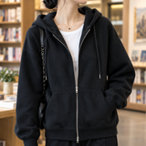 Bettina Relaxed Zip Hoodie - Lead Product Detail