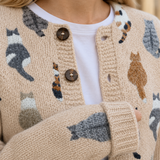 Talia-Lane Cat Print Sweater - Lead Product Detail