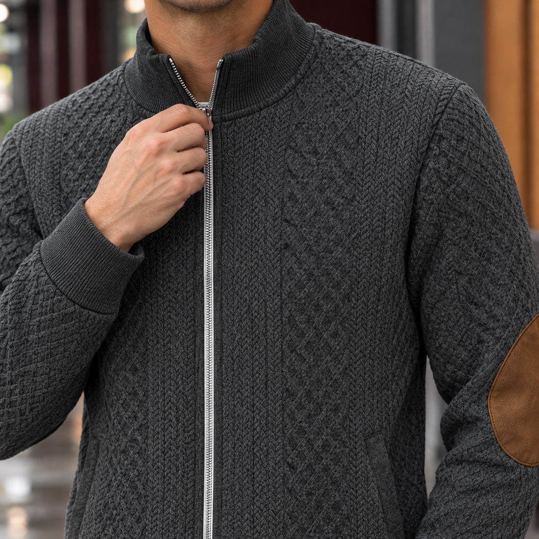 Ferrand Quilted Jacket - Lead Product Detail