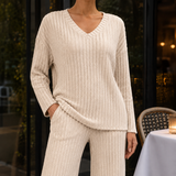 Sabine-Sage Ribbed Set - Lead Product Detail
