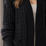 Naomi-Hope Cable Knit Cardigan - Lead Product Detail