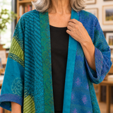 Marlene-Jane Patchwork Cardigan - Lead Product Detail