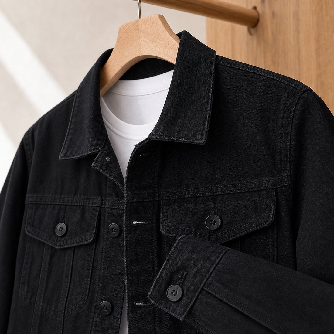 Donatien Denim Jacket - Lead Product Detail