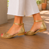 Fiorini Woven Sandals - Lead Alternate View