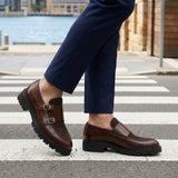 Montero Double Monk Shoes - Lead Alternate View