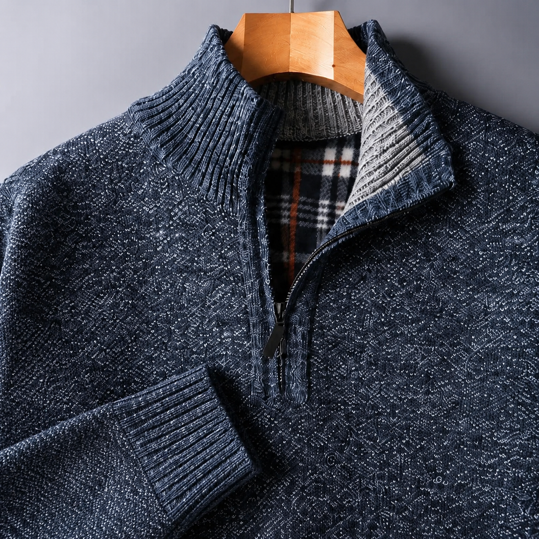 Torin Quarter-Zip Sweater - Lead Product Detail