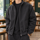 Cuthbert Zip Jacket - Lead Product Detail