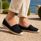 Santoro Slip-On Espadrilles - Lead Alternate View