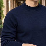Vidal Mock Neck Sweater - Lead Product Detail