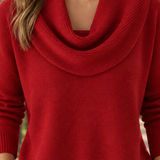 Eva-Claire Cowl Neck Sweater - Lead Product Detail
