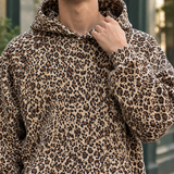 Faramond Leopard Hoodie - Lead Product Detail