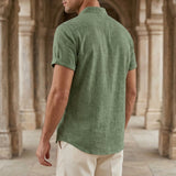 Carter Mandarin Shirt - Lead Alternate View