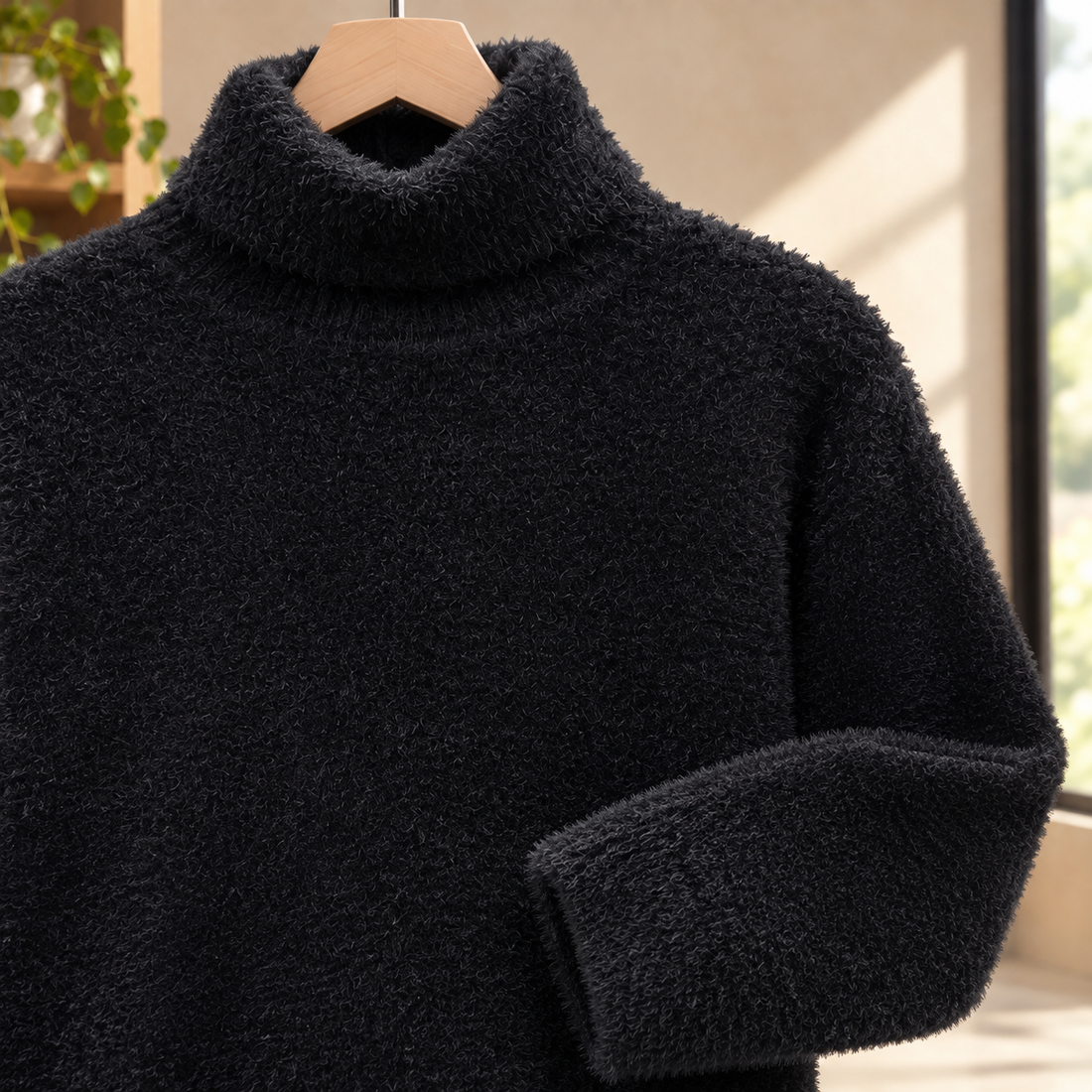 Maurice Brushed Turtleneck Sweater - Lead Product Detail