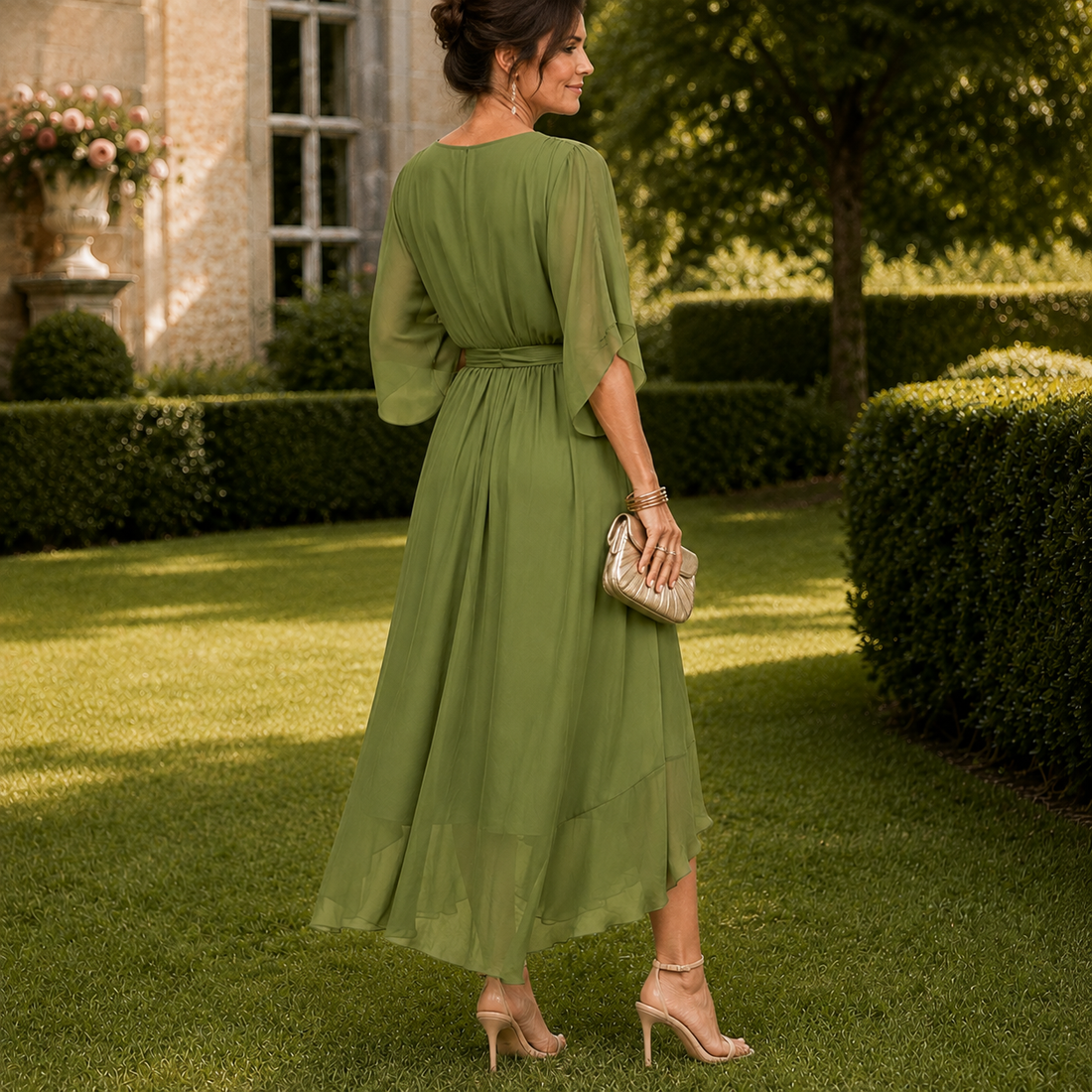 Petra High Low Dress - Lead Alternate View