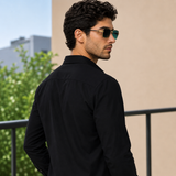 Claude Rimless Sunglasses - Lead Alternate View