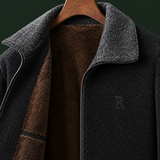 Aldous Fleece Lined Jacket - Lead Product Detail