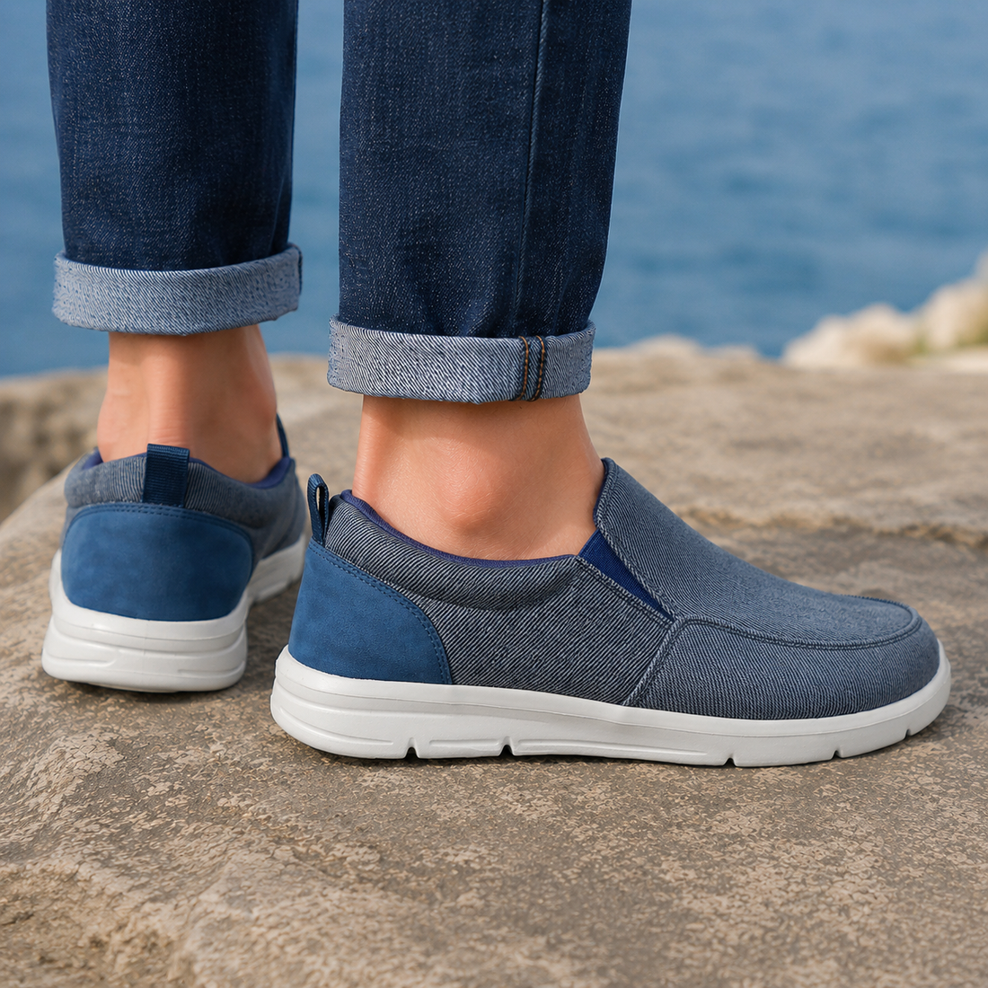 Benetti Slip-On Shoes - Lead Alternate View