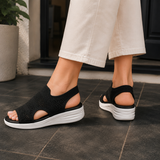 Sarti Platform Sandals - Lead Alternate View