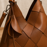 Piras Woven Shoulder Bag - Lead Product Detail