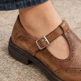 Casale Brogue Mary Janes - Lead Product Detail