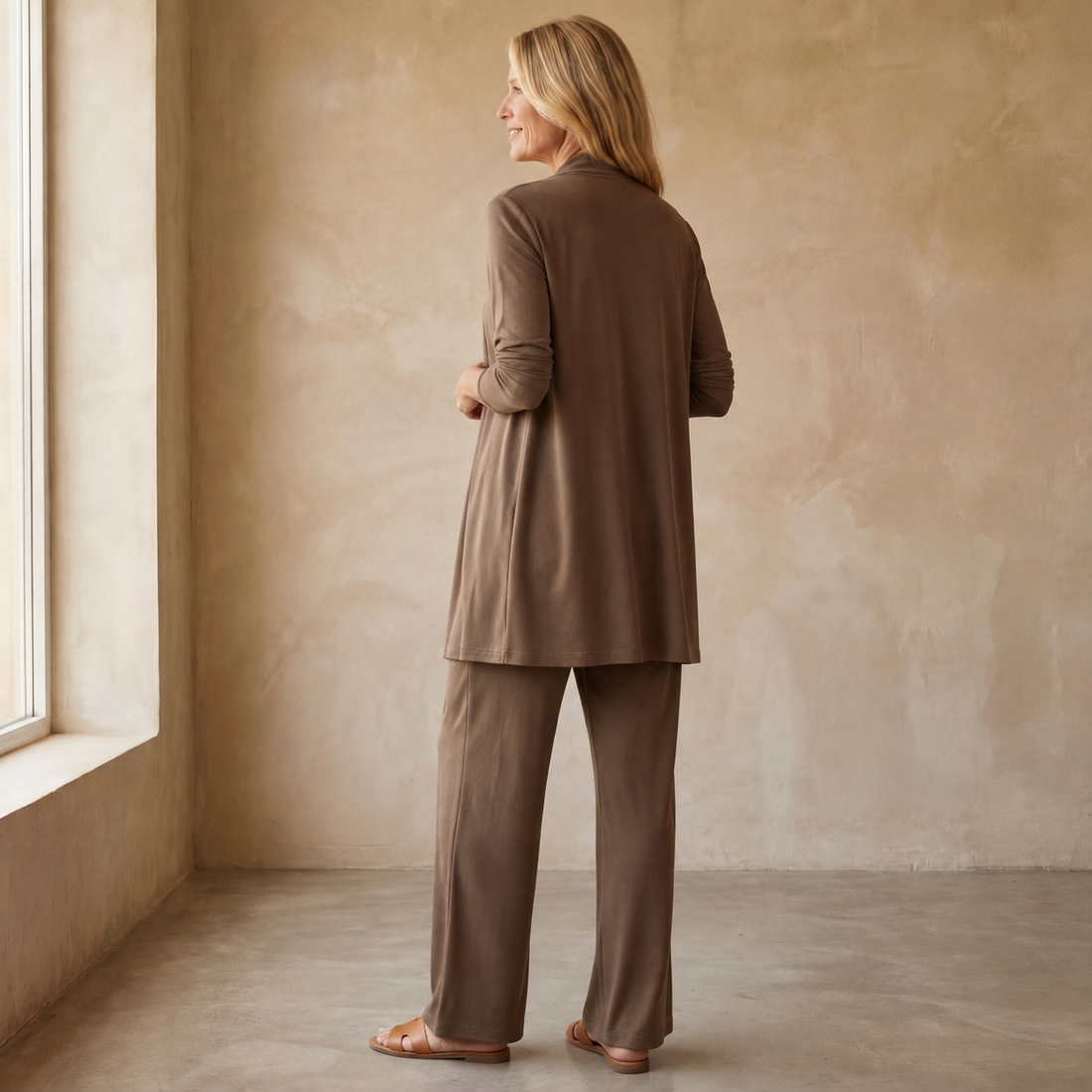 Aimee Draped Set - Lead Alternate View