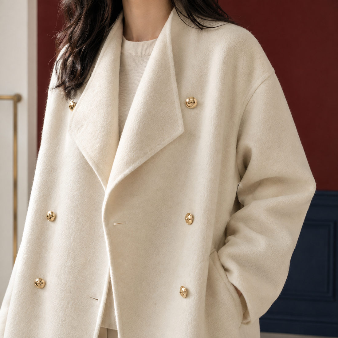 Hazel-Marie Cashmere Coat - Lead Product Detail