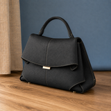 Serrano Sculpted Handbag - Lead Alternate View