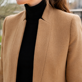 Seraphina-Kate Mandarin Collar Coat - Lead Product Detail