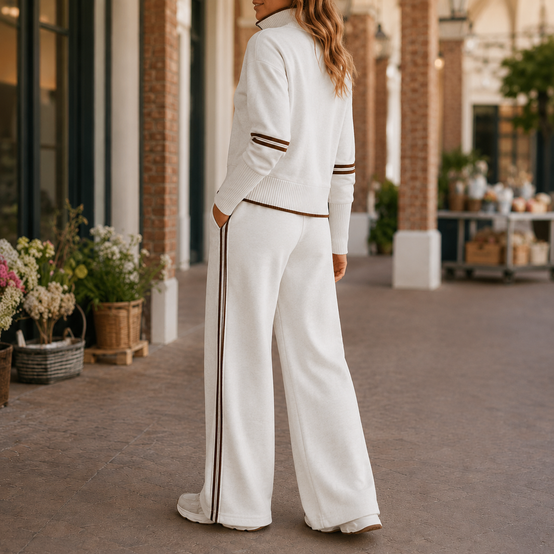 Alessia Wide Leg Set - Lead Alternate View