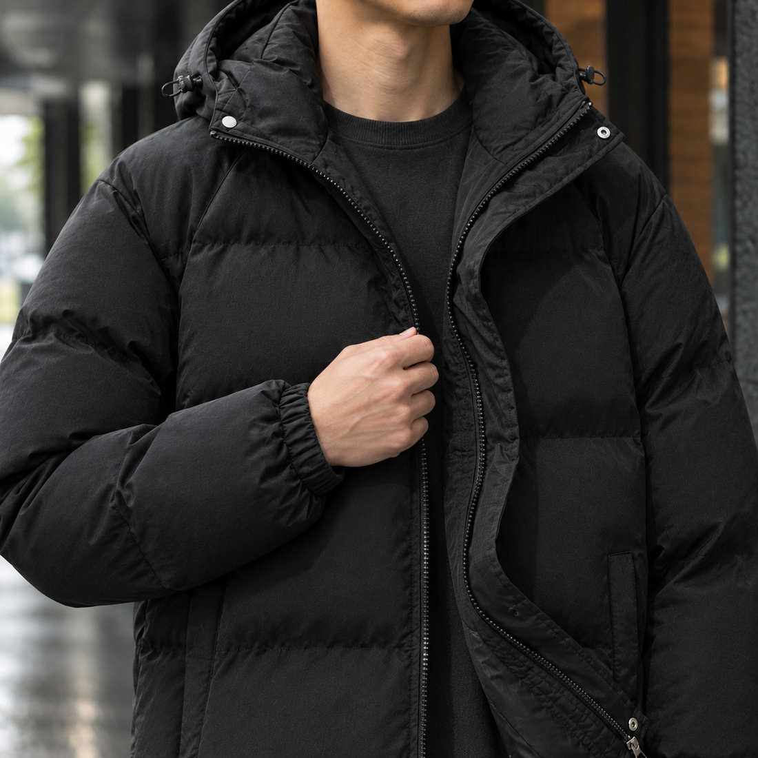 Anthony-Tate Puffer Jacket - Lead Product Detail