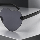 Fulbert Heart Sunglasses - Lead Product Detail