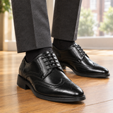 Sforza Leather Brogues - Lead Product Detail