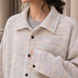 Wilhelmina Textured Overshirt - Lead Product Detail