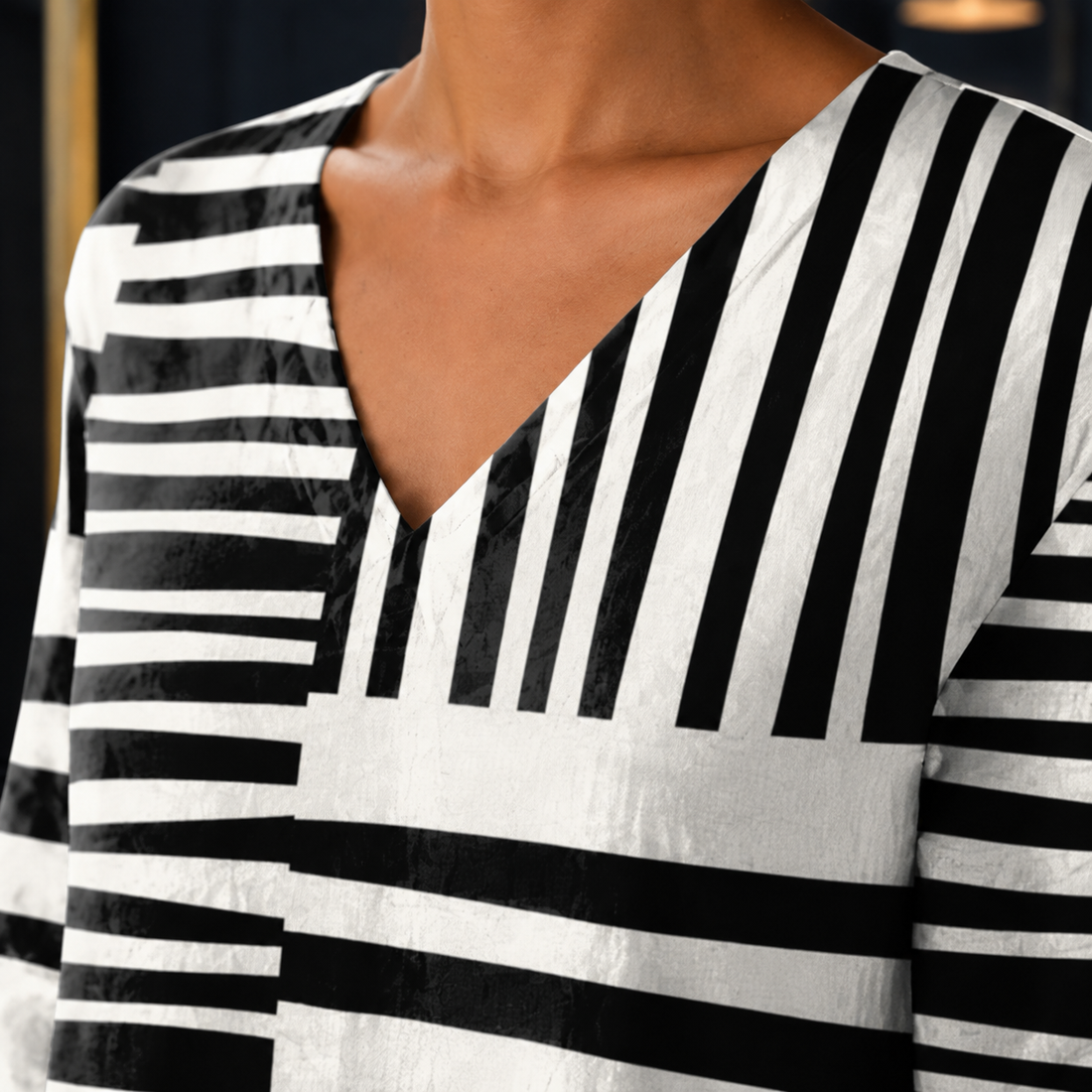 Ada-Rose V-Neck Blouse - Lead Product Detail