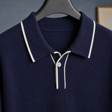 Augustus-Rhys Polo Sweater - Lead Product Detail