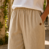 Giselle-Eve Relaxed Pants - Lead Product Detail