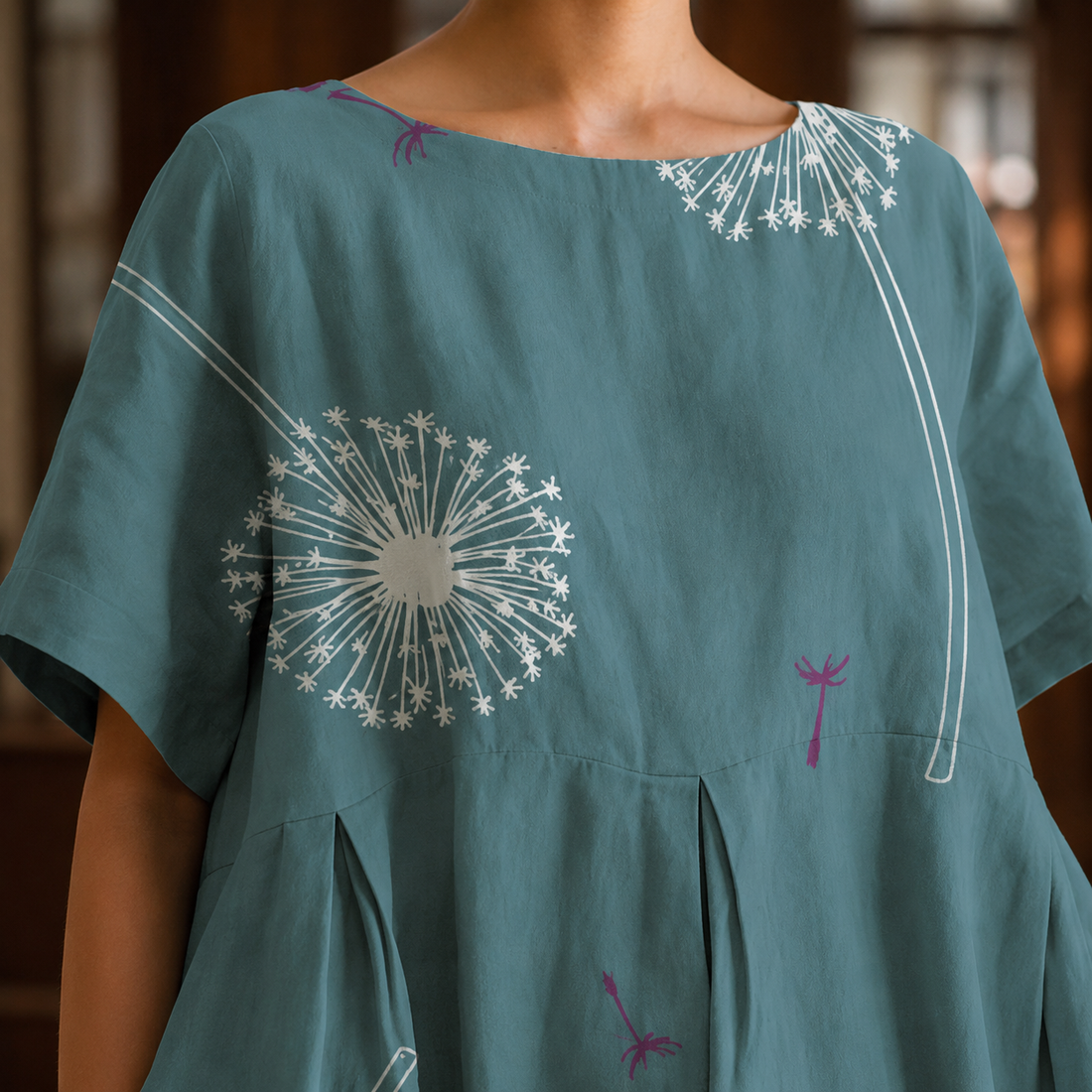 Bernadette-Sage Dandelion Dress - Lead Product Detail