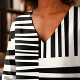 Willa-Lane V Neck Tunic - Lead Product Detail