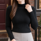 Nadia-Rae Mock Neck Top - Lead Product Detail